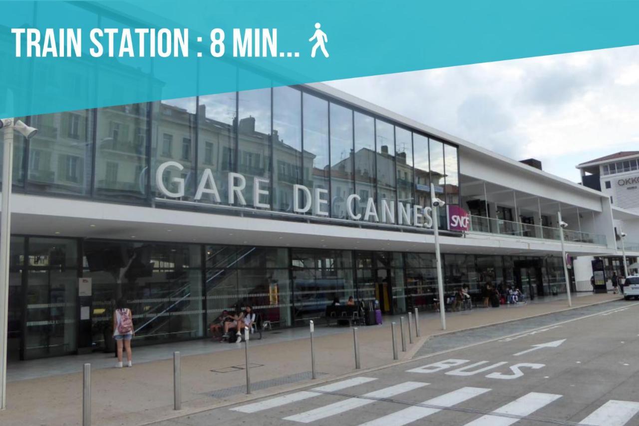 Le Forville : 400M Palais, Calme, Clim Cannes Exterior photo